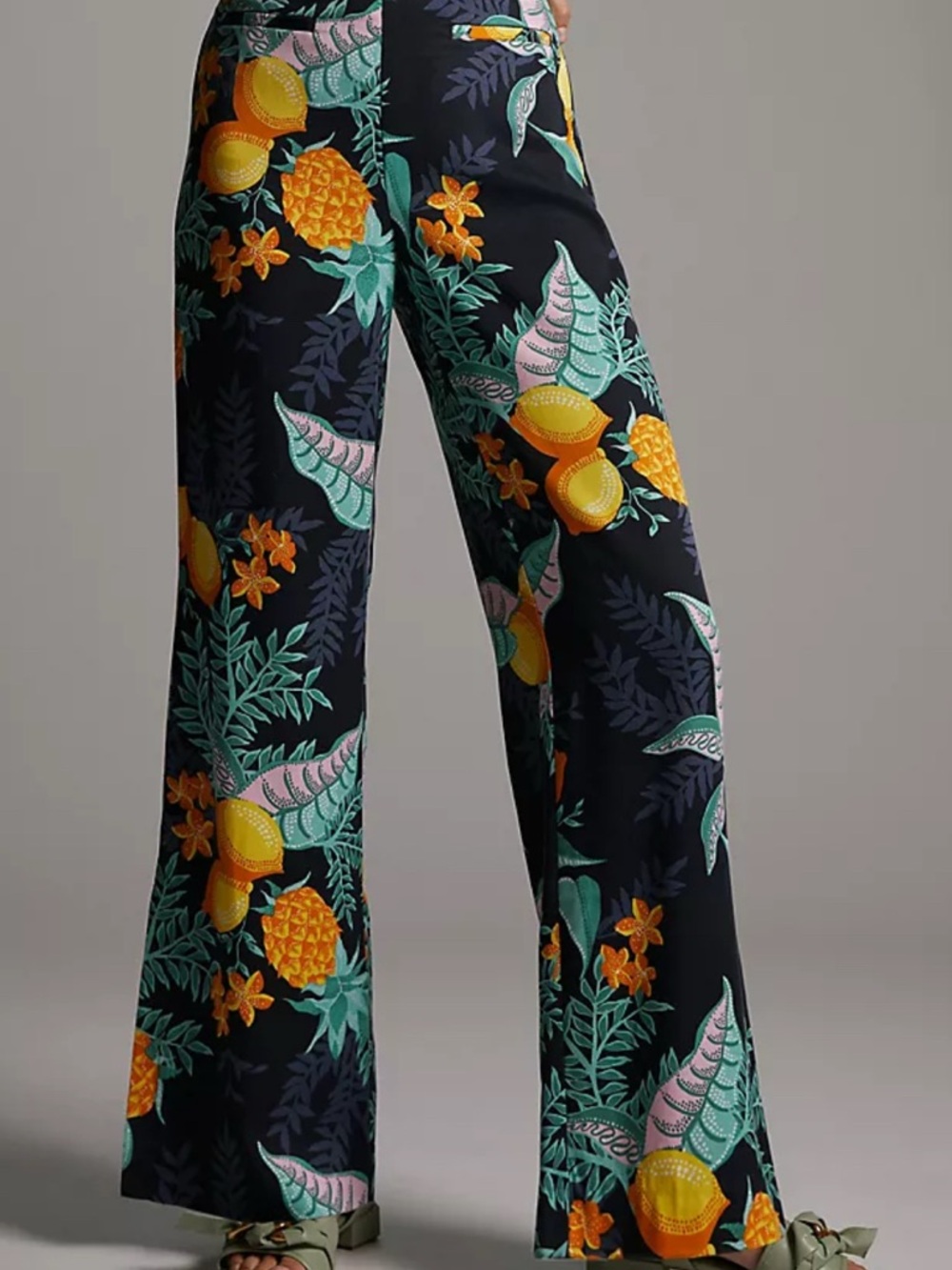 Anthropologie Maeve Escape Printed Pants
